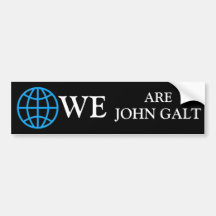John Galt Bumper Stickers