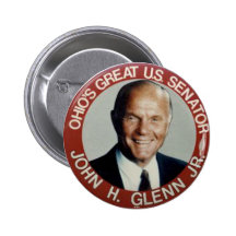 John Glenn Jr. - Button