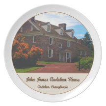 John James Audubon House Plate