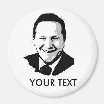 John Key Fridge Magnet
