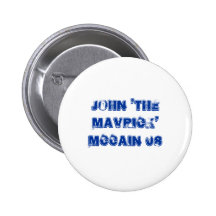 John Mccain 08 Pinback Buttons