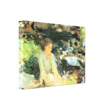 John Singer Sargent - The black creek Stretched Canvas Prints