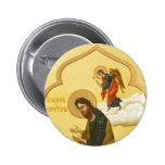 John the Baptist Russian icon Buttons