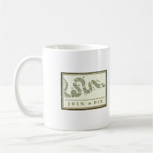 Join, or Die Mug