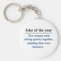 Joke of the year keychains
