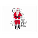 Jolly Fat Man Post Card