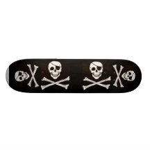 Jolly Roger Custom Skateboard