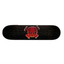 Jolly Roger Flag Custom Skate Board