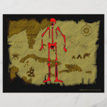 Jolly Roger Map #6 Flyers