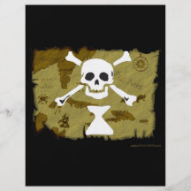Jolly Roger Map  #9 Flyers