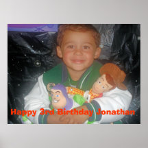 Jonathan 3rd bday Buzz Posters