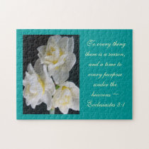 Jonquil Flower - Ecclesiastes 3:1 puzzles