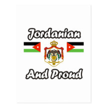 Jordanian And Proud Post Cards