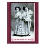 Josefa and Rosa Circus Performers on Cards Postcard