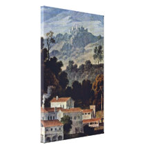 Joseph Anton Koch - Monastery of San Francesco Stretched Canvas Prints