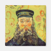 Joseph Etienne Roulin (Postman) Magnets
