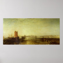 Joseph Mallord Turner - Brighton from the sea Posters