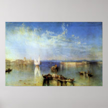 Joseph Mallord Turner - Campo Santo, Venice Posters