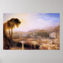 Joseph Mallord Turner - Fountain of indolence Posters
