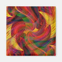 Journey to Bedlam Refrigerator Magnet