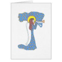 Joy Angel Greeting Card