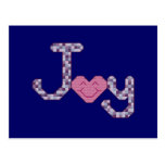 Joy Postcard