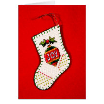 Joy Stocking Cards