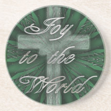 Joy to the World Beverage Coaster