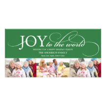 JOY TO THE WORLD | HOLIDAY PHOTO CARD