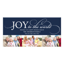 JOY TO THE WORLD | HOLIDAY PHOTO CARD