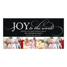 JOY TO THE WORLD | HOLIDAY PHOTO CARD