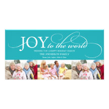 JOY TO THE WORLD | HOLIDAY PHOTO CARD