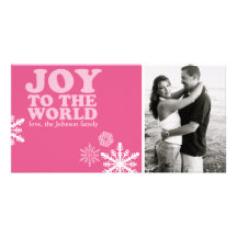 Joy to the World Picture Card