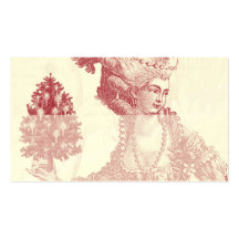 Joyeux Noel (Rouge)  Ivory Place Card Business Card Templates