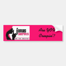 js, Are YOUCreepin'? Bumper Sticker