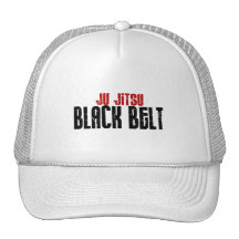 Ju Jitsu Black Belt Trucker Hats