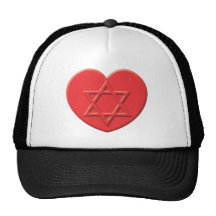 Judaism Heart Hat