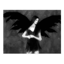 Judgment Of The Lost Gothic Fantasy Art Postcard