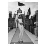 JuJu Rose Miniature Golf Greeting Card