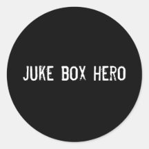 juke box hero stickers