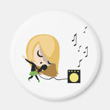 Jules the Singer Magnets