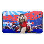 July 4th - Cocker Spaniel - Dutchie Sue Barely There iPod Cases