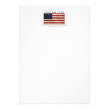 July 4th Flag Announcement