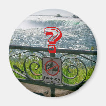 Jump? Refrigerator Magnet