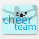 Jumping Cheerleader Team Gear Mousepads