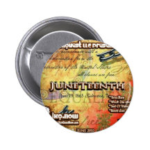 June - JuneTeenth Buttons