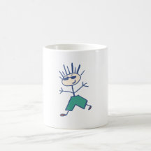 Junge boy tee tasse