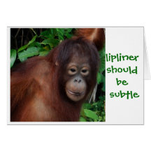 Jungle Girl Lipstick Beauty Advice Cards