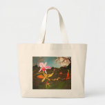 Jungle Orchid Canvas Bag