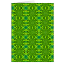 Jungle safari green, note card